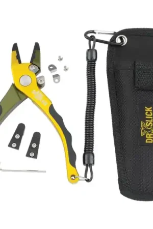 Dernier Modèle DR Slick Typhoon Plier 6-1/2'' w/ TC Cutters Black Coated