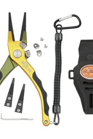 Bon Marché DR Slick Squall Plier 7 1/2'' w/ TC Cutters Black Coated