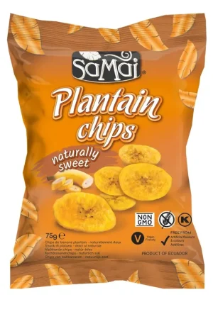 CHIPS BANANE SUCREES 75G samai Commander Vite