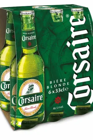 Réduction PACK 6 BIERES CORSAIRES 6*33CL