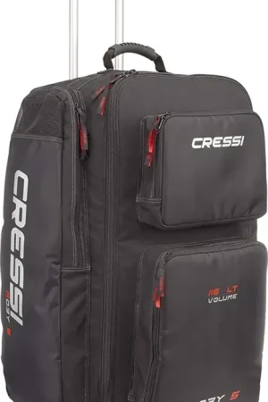 Réduction Sac de plongée à roulettes MOBY V 115 l CRESSI SUB