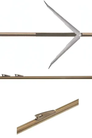 Meilleur Prix Flèche arbalète chasse sous-marine 3 ailerons double ardillon Ø 6.5 mm inox 17-4ph CAPTURE SALVIMAR