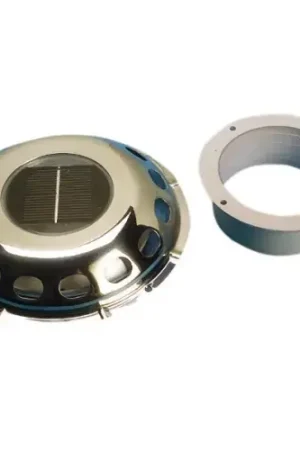Aérateur inox électrique avec panneau solaire - Osculati Populaire