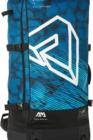 Sac à dos avec roulettes pour paddle/kayak PREMIUM WHEELY 90 L AQUA MARINA Nouveauté