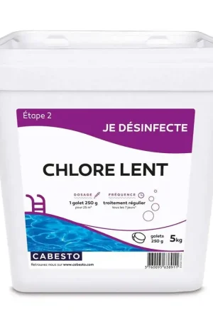 CHLORE LENT PREMIUM 5 KG Marque
