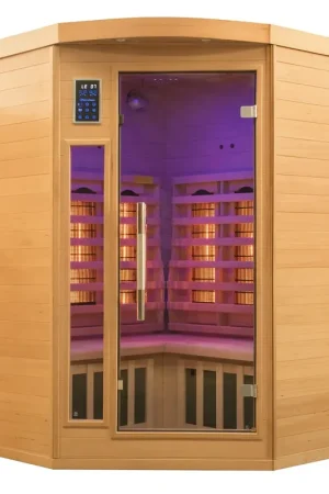 SAUNA INFRAROUGE APOLLON 2 À 3 PLACES Certifié