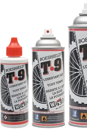 Spray lubrifiant sec à base de Paraffine - BOESHIELD T9 Quantité Limitée