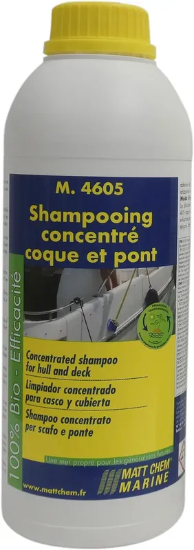 Satisfait Ou Remboursé M.4605 - Shampooing concentré coque et pont - bidon de 1 litre