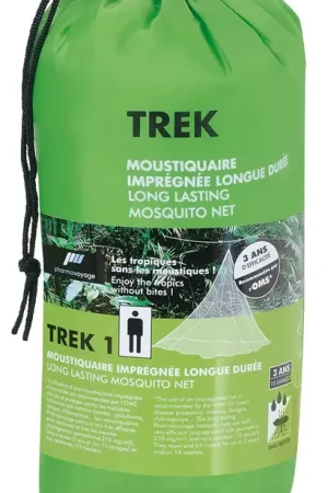 Moustiquaire Trek 1 imprégnée - PHARMA VOYAGE Expédié Aujourd'hui