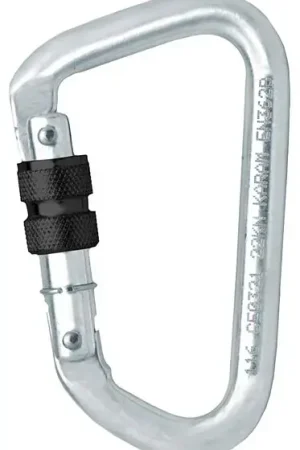 Mousqueton Alu vis - KRATOS SAFETY Authentique