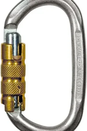 Commander Maintenant Mousqueton automatique Oval Acier Trilock - Climbing Technology