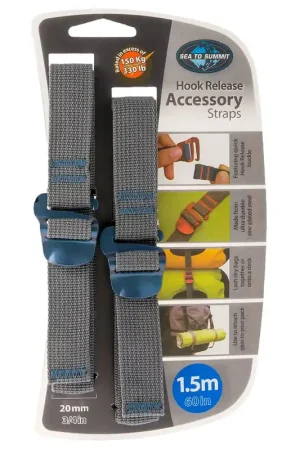 Sangle de compression 1.5 m 20 mm avec crochet - SEA TO SUMMIT Vente Flash