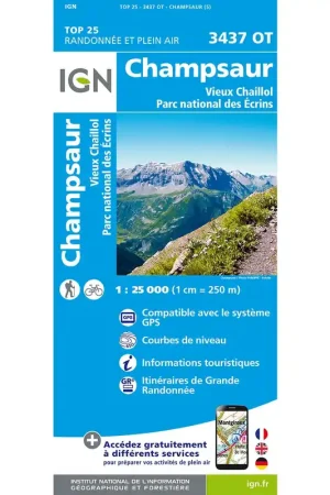 Carte Top 25 - 3437OT Champsaur Produit De Marque