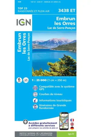 Carte Top 25 - 3438ET Embrun Petit Prix