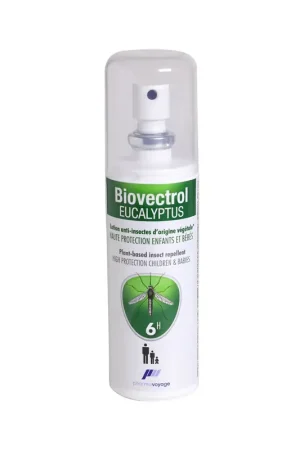 Biovectrol EUCALYPTUS 80 ml - Spray lotion - PHARMA VOYAGE Vente Directe