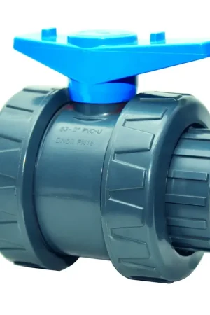 Vanne Interplast double union femelle Ø50 - 16 bars Populaire
