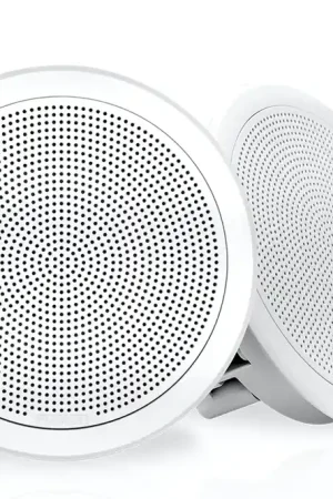 Haut-parleurs Ronds Serie Fm - 120w / 200w - Blanc Ou Noir - Fusion Satisfait Ou Remboursé