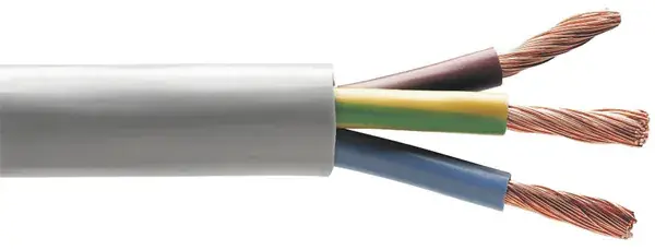 Prix Cassé CABLE ELECTRIQUE H05 2 X 2.5MM2 BLANC OU GRIS
