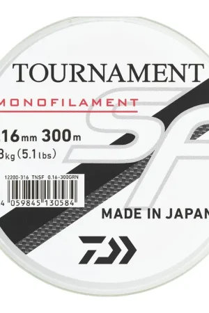 Paiement Sécurisé NYLON DAIWA TOURNAMENT SF GRIS CLAIR 300M