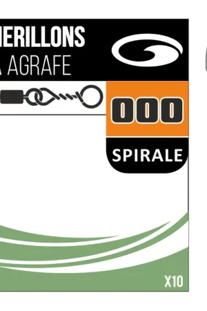 Nouveauté Emerillon à Agrafe GARBOLINO SPIRAL