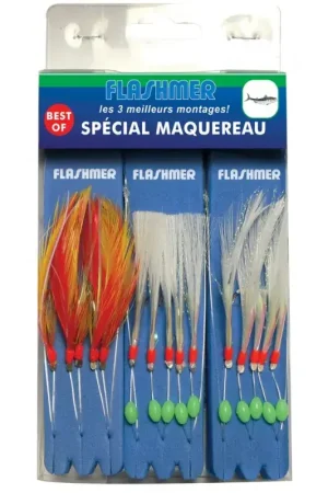 Kit Leurre FLASHMER Best Of Spécial MAQUEREAU Petit Prix