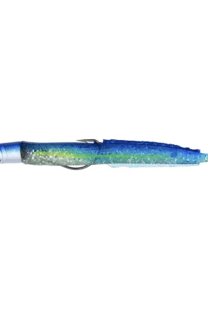 Authentique LEURRE SOUPLE FLASHMER BLUE EQUILLE 15G