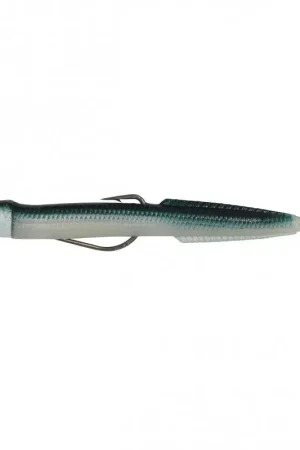 Authentique Leurre Souple FLASHMER Blue Equille Junior 10G
