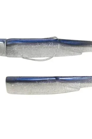Kit Leurre Souple Armé Black Minnow 160 +Tête Plombée FIIISH Dernier Modèle