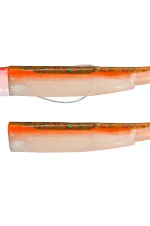 Kit Leurre Souple Armé Black Minnow 200 +Tête Plombée Off Shore FIIISH Solde