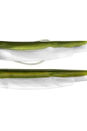 Livraison Express Kit Leurre Souple Armé Black Minnow 70 +Tête Plombée Shore FIIISH
