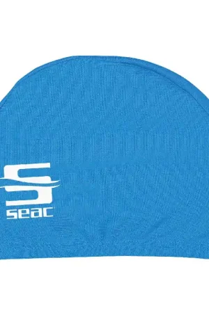 Bonnet de bain lycra junior bleu SEAC SUB Populaire