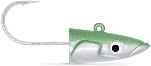 TÊTE PLOMBÉE FIIISH CRAZY SAND EEL 100 VERT NACRÉ Super Prix