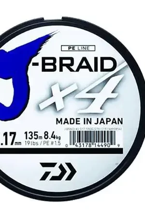 Bon Marché TRESSE DAIWA J-BRAID X4 270M VERT