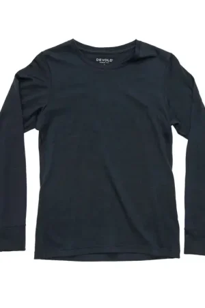 Tee shirt manche longue Merinos femme CLASSIC LS WMN INK DEVOLD Paiement Sécurisé