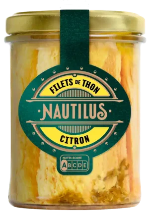 Bon Marché FILETS THON CITRON 135G NAUTILUS