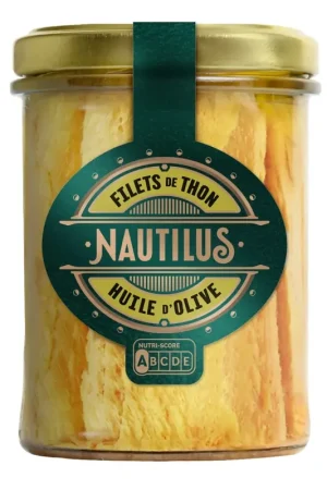 Top Vente FILETS THON À L'HUILE D'OLIVE 135G NAUTILUS