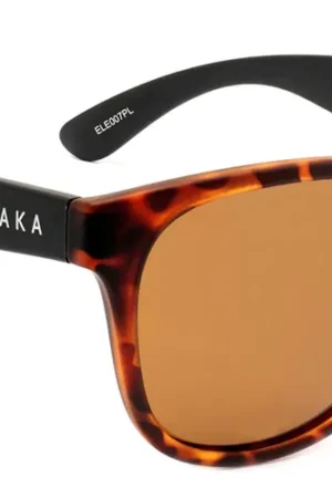 Marque Lunettes de soleil ELECTRA Matte Brown Tort & Matte Black Polarisé MUNDAKA OPTIC