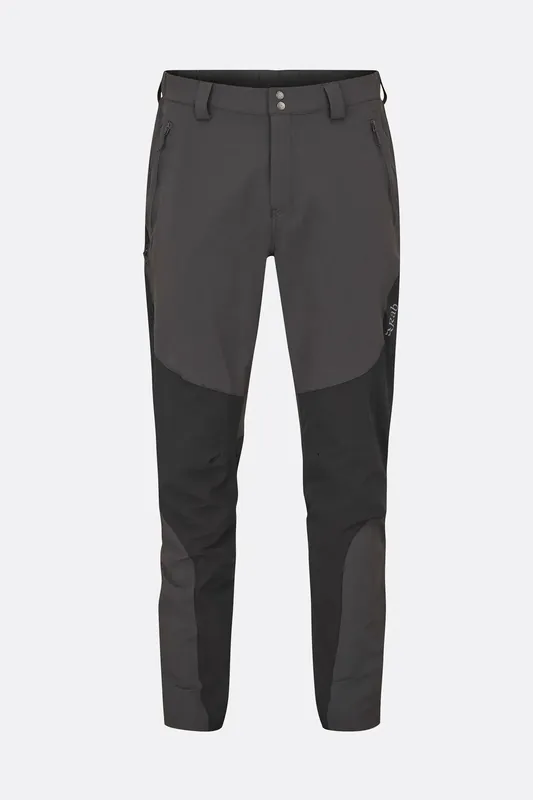 TORQUE MOUNTAIN PANTS M ANTHRACITE BLACK RAB Haute Qualité