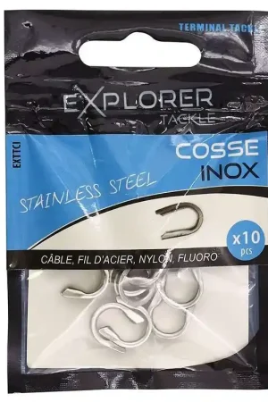 COSSES INOX x10 EXPLORER TACKLE Prix Promo