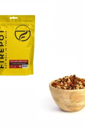 Seulement Aujourd'hui Repas Deshydraté CHILI CON CARNE ET RIZ FIREPOT