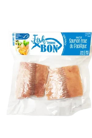 Super Prix 2 PAVES DE SAUMON SAUVAGE SANS PEAU 250G