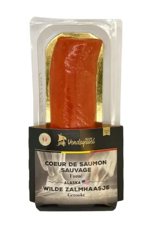 Top Vente CŒUR DE SAUMON FUMÉ SAUVAGE 100G