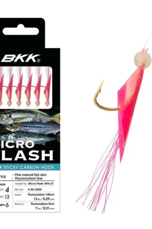 SABIKI MICRO FLASH PINK FISH SKIN|BKK Nouvelle Collection