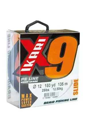 Top Vente TRESSE IKARI 9X ORANGE 135M |POWERLINE