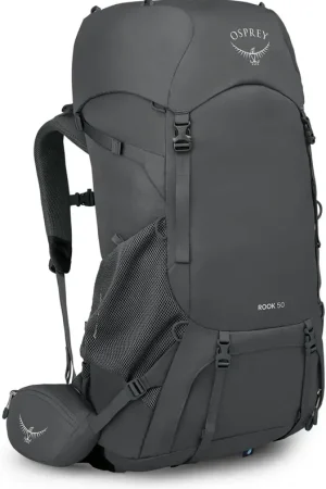 Soldes Sac à dos Rook 50 DARK CHARCOAL/SILVER O/S - OSPREY