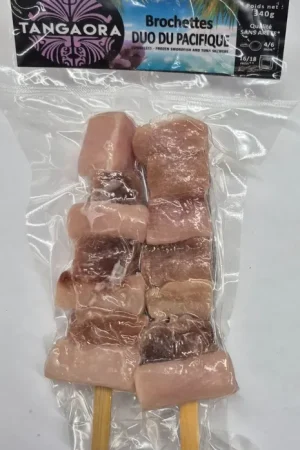 2 BROCHETTES DE THON ESPADON 340G Bon Marché