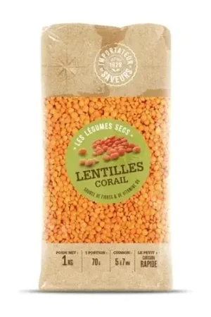 Bon Marché LENTILLE CORAIL 1KG