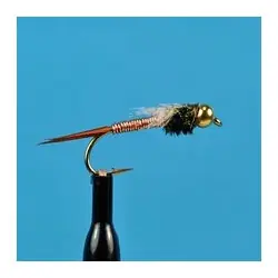 Bead Head Nymphs Flies - Copper John - Hook Size : 12 Acheter Direct