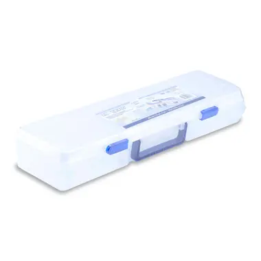Hi Seas - Tackle Box, 19.5 x 5.5 x 3.63 in., 49.5 x 14 x 9 cm, 12 Moveable Dividers, 1 Removable Tray Vente Flash