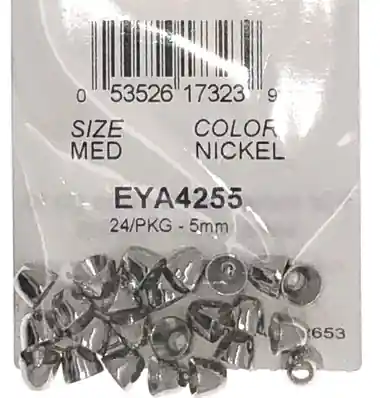 Pas Cher Wapsi Cone Heads - 24 per pack - Nickel MED